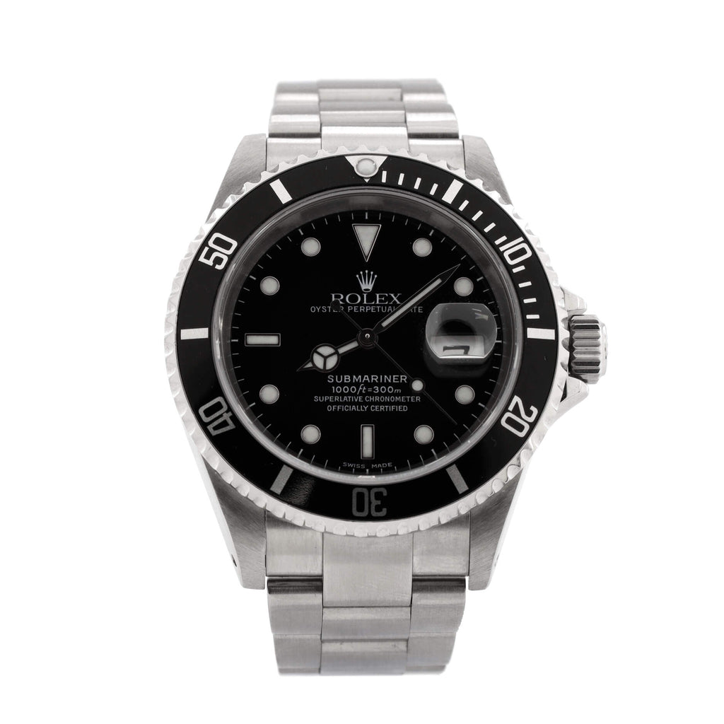 Oyster Perpetual Submariner Date Automatic Watch Stainless Steel 40