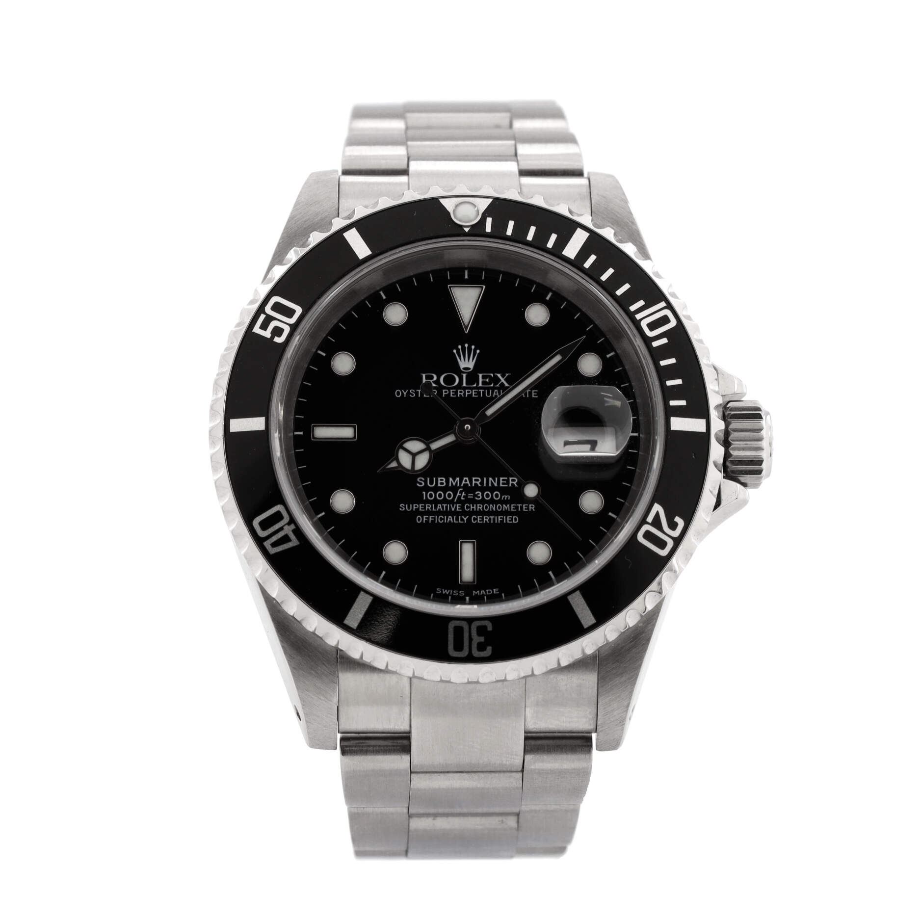 Oyster Perpetual Submariner Date Automatic Watch Stainless Steel 40