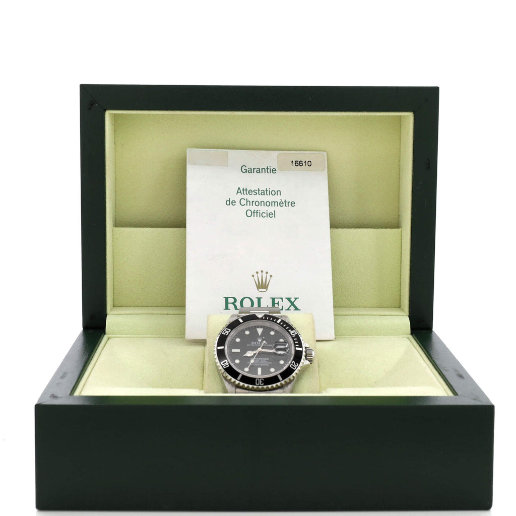 Oyster Perpetual Submariner Date Automatic Watch Stainless Steel 40