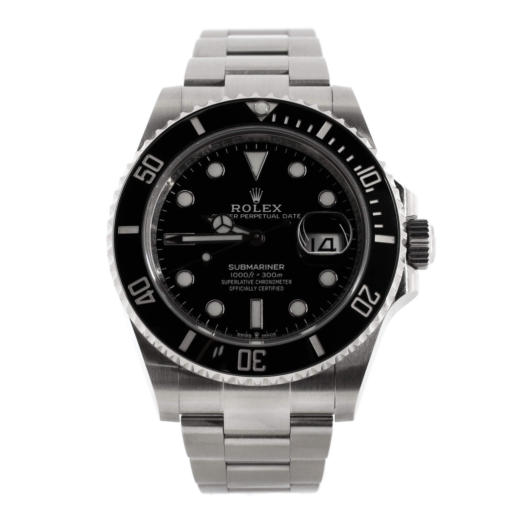 Oyster Perpetual Submariner Date Automatic Watch Stainless Steel and Cerachrom 41