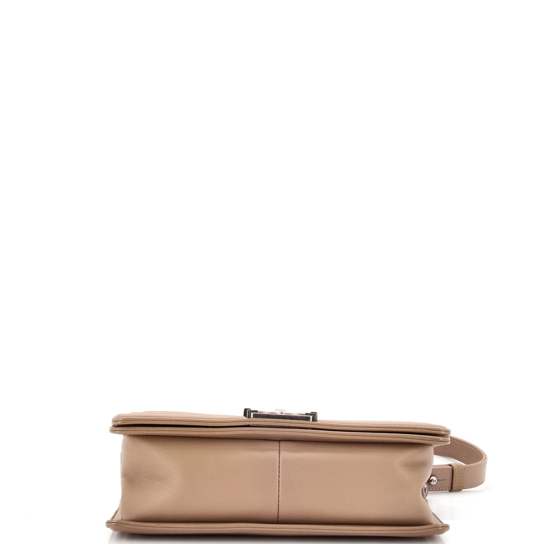 Boy Flap Bag Chevron Calfskin Old Medium