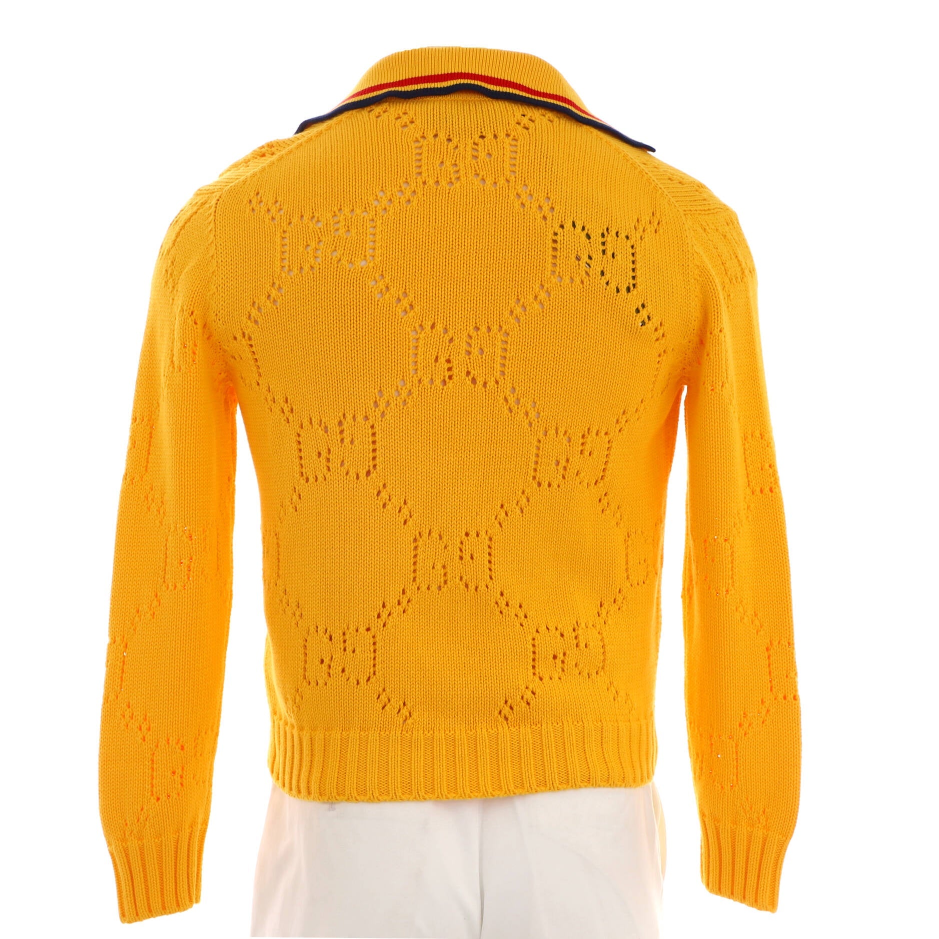Men's GG Polo Sweater Cotton