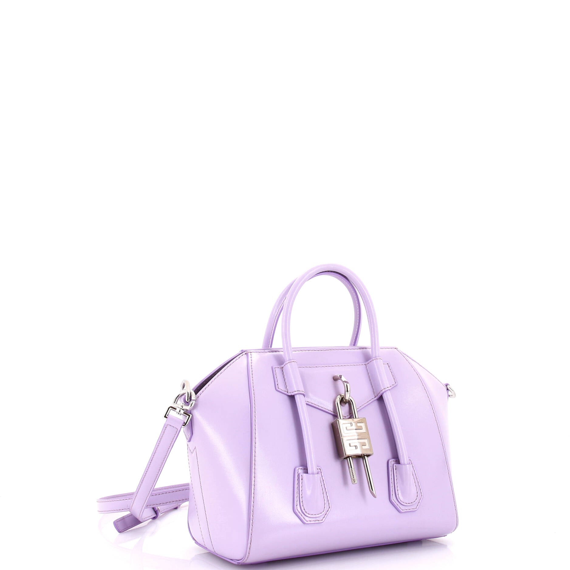 Antigona Lock Bag Leather Mini