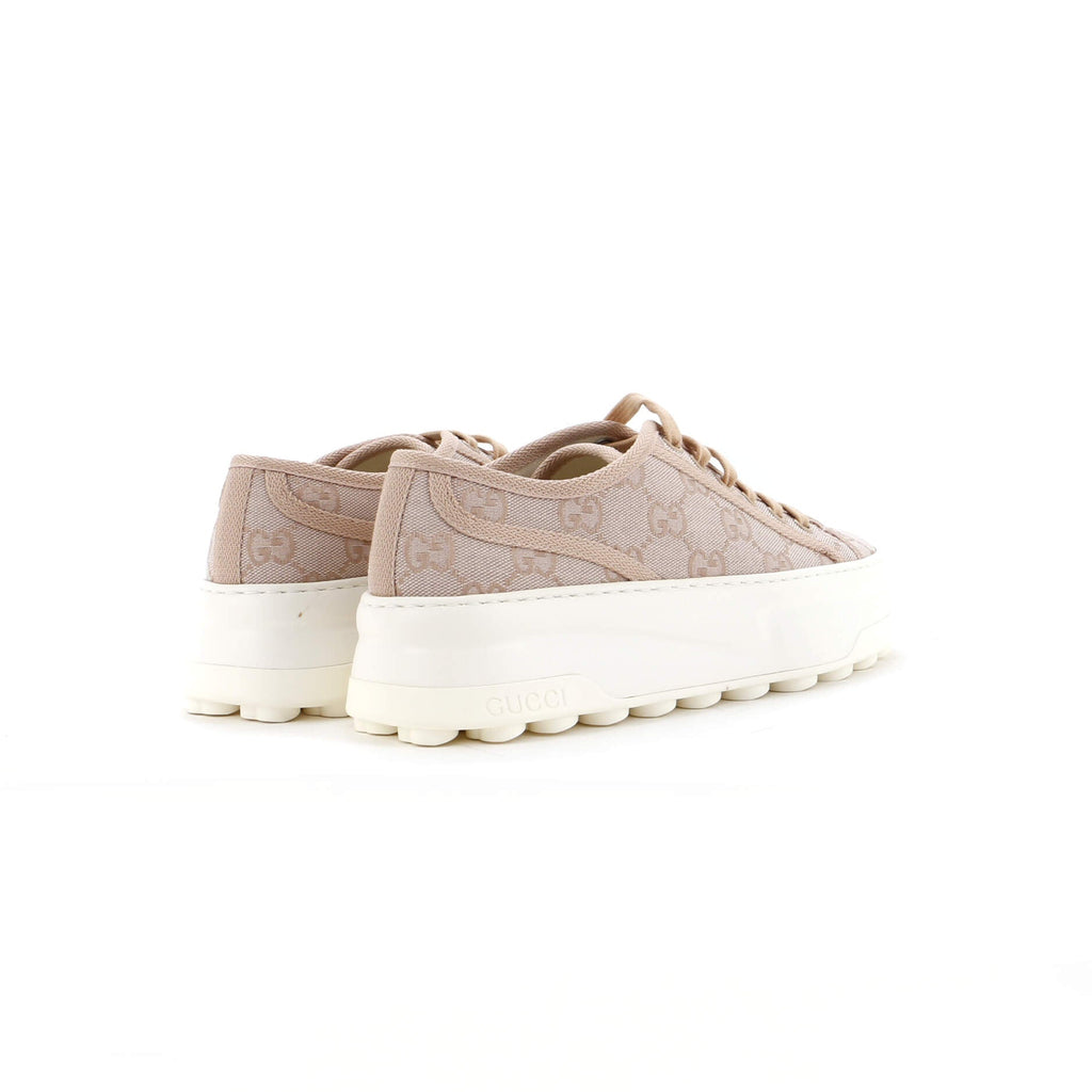 Women's Tennis Trek Sneakers GG Canvas