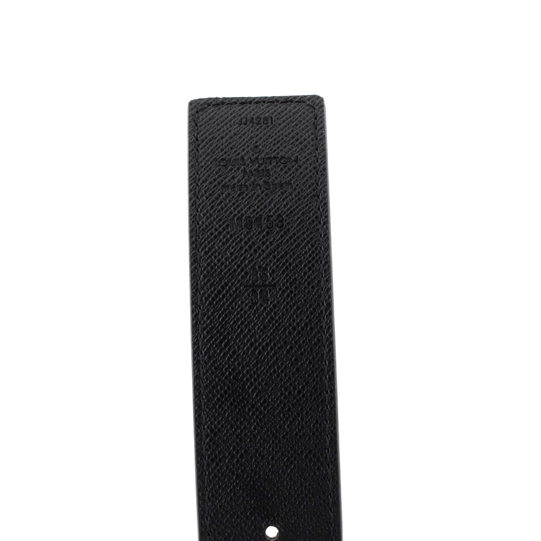 LV Initiales Reversible Belt Monogram Canvas and Leather Wide 85