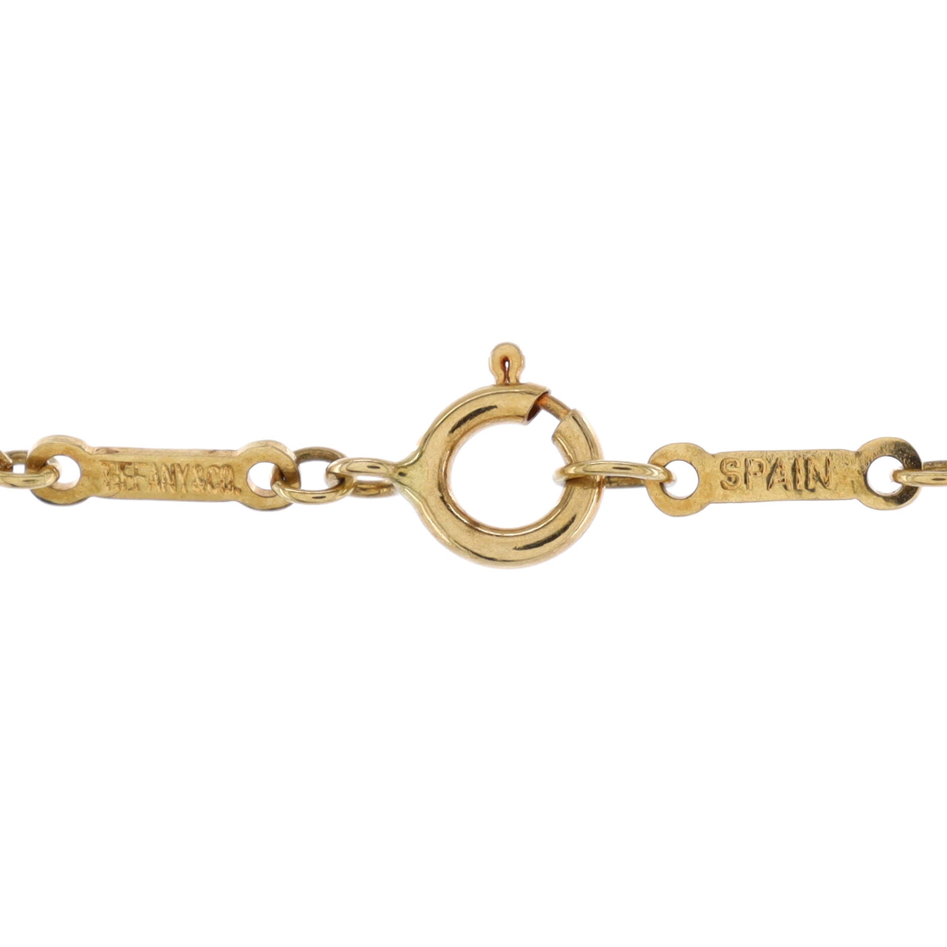 Elsa Peretti Full Heart Necklace 18K Yellow Gold Large