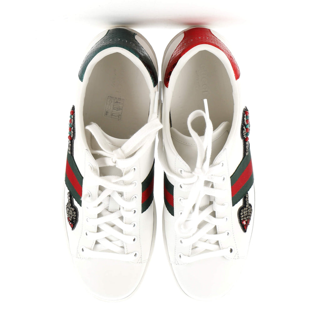 Ace Sneakers Embellished Leather