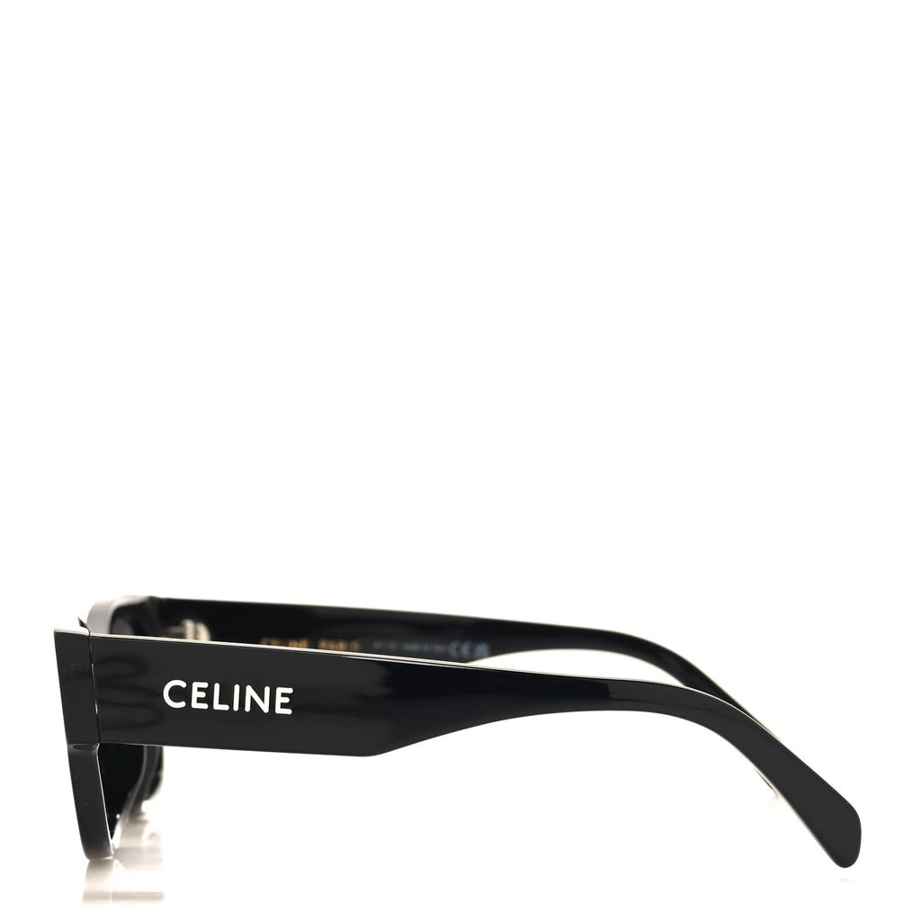 Acetate Cat Eye Sunglasses CL40197U Black