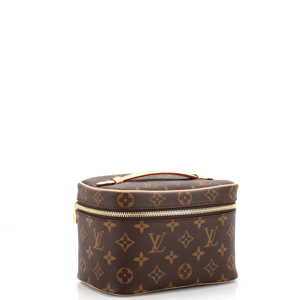 Nice Vanity Case Monogram Canvas Mini