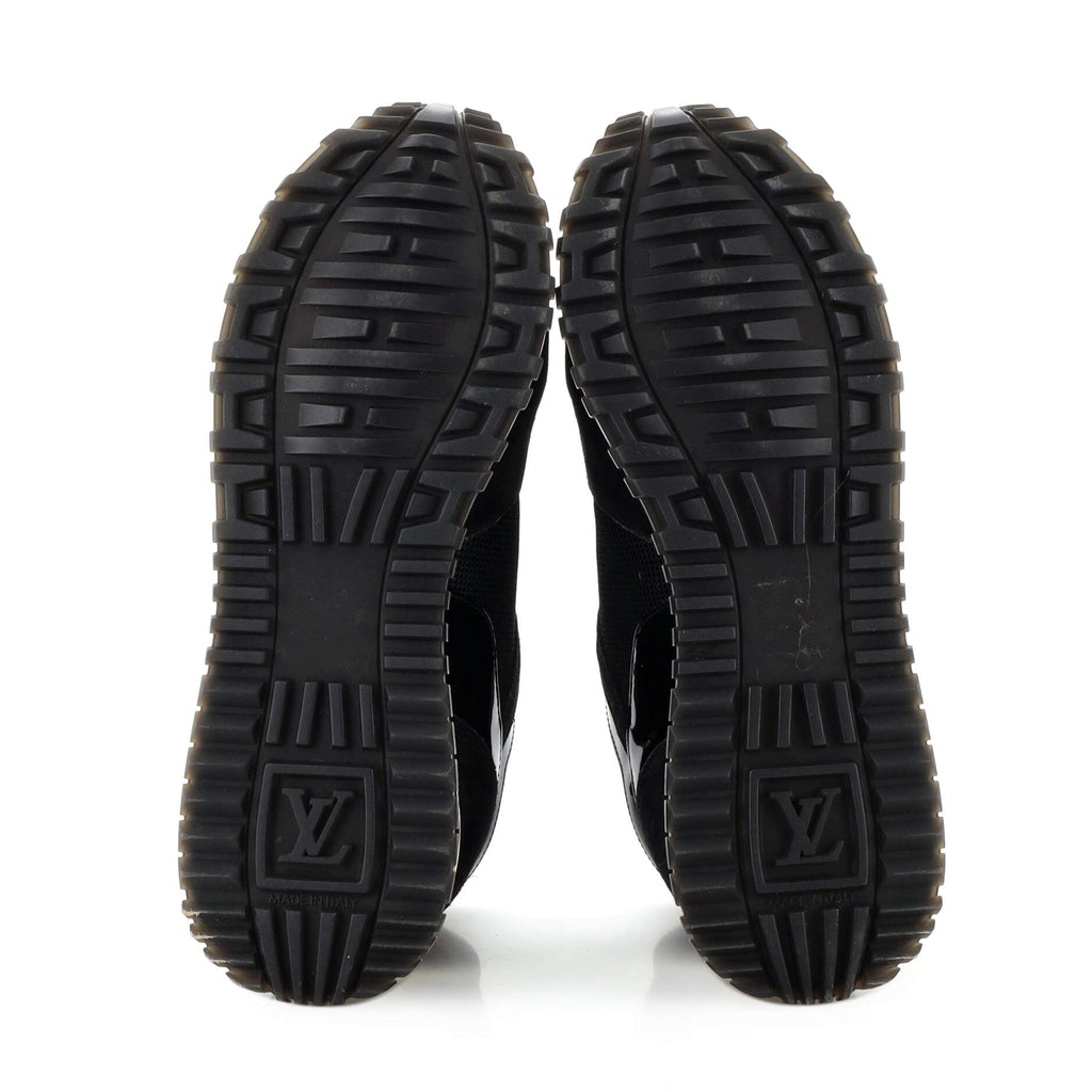 Women's Run Away Sneakers Mesh with Monogram Canvas and Suede