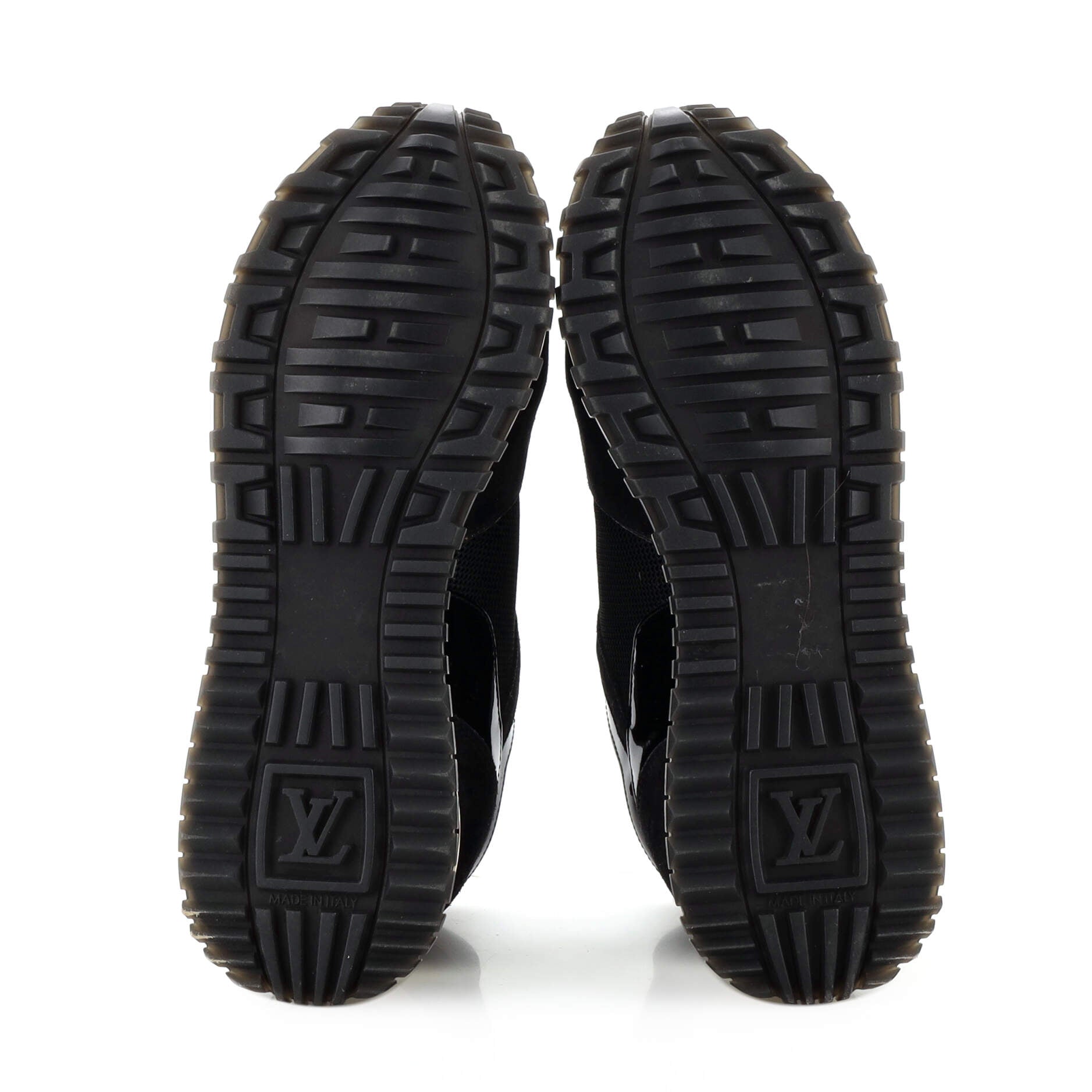 Women's Run Away Sneakers Mesh with Monogram Canvas and Suede