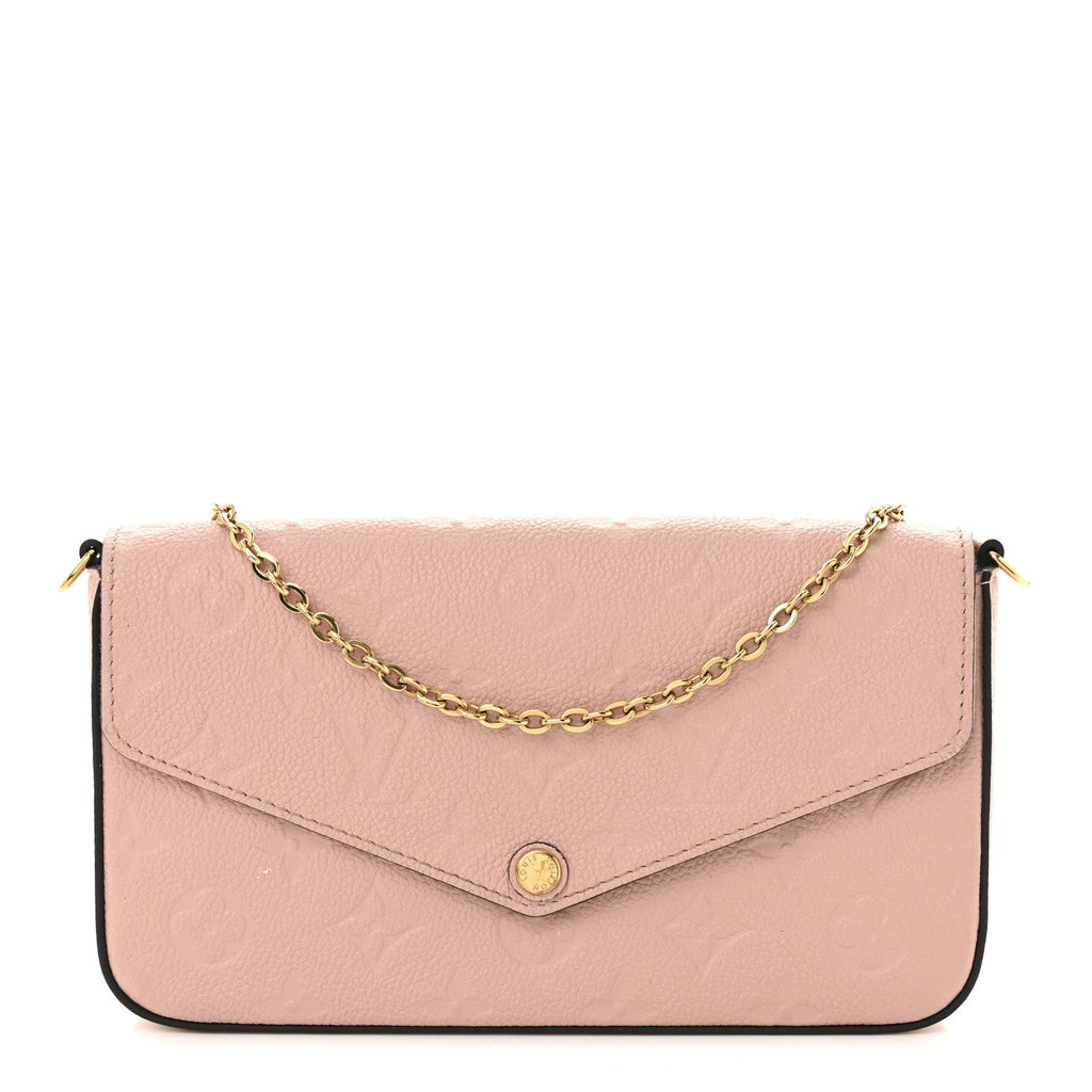 Empreinte Pochette Felicie Chain Wallet Rose Poudre