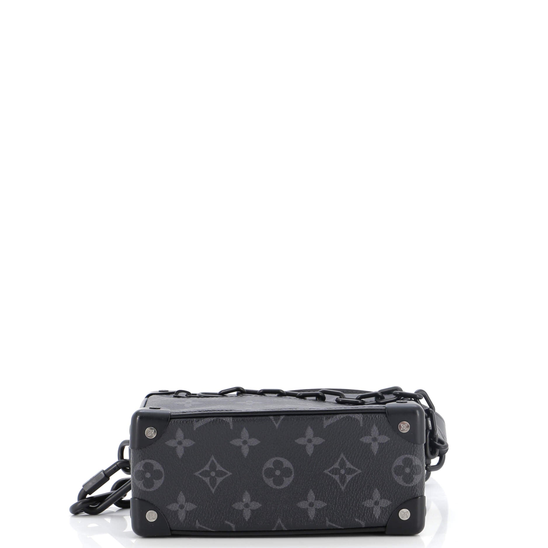 Soft Trunk Bag Monogram Eclipse Canvas Mini