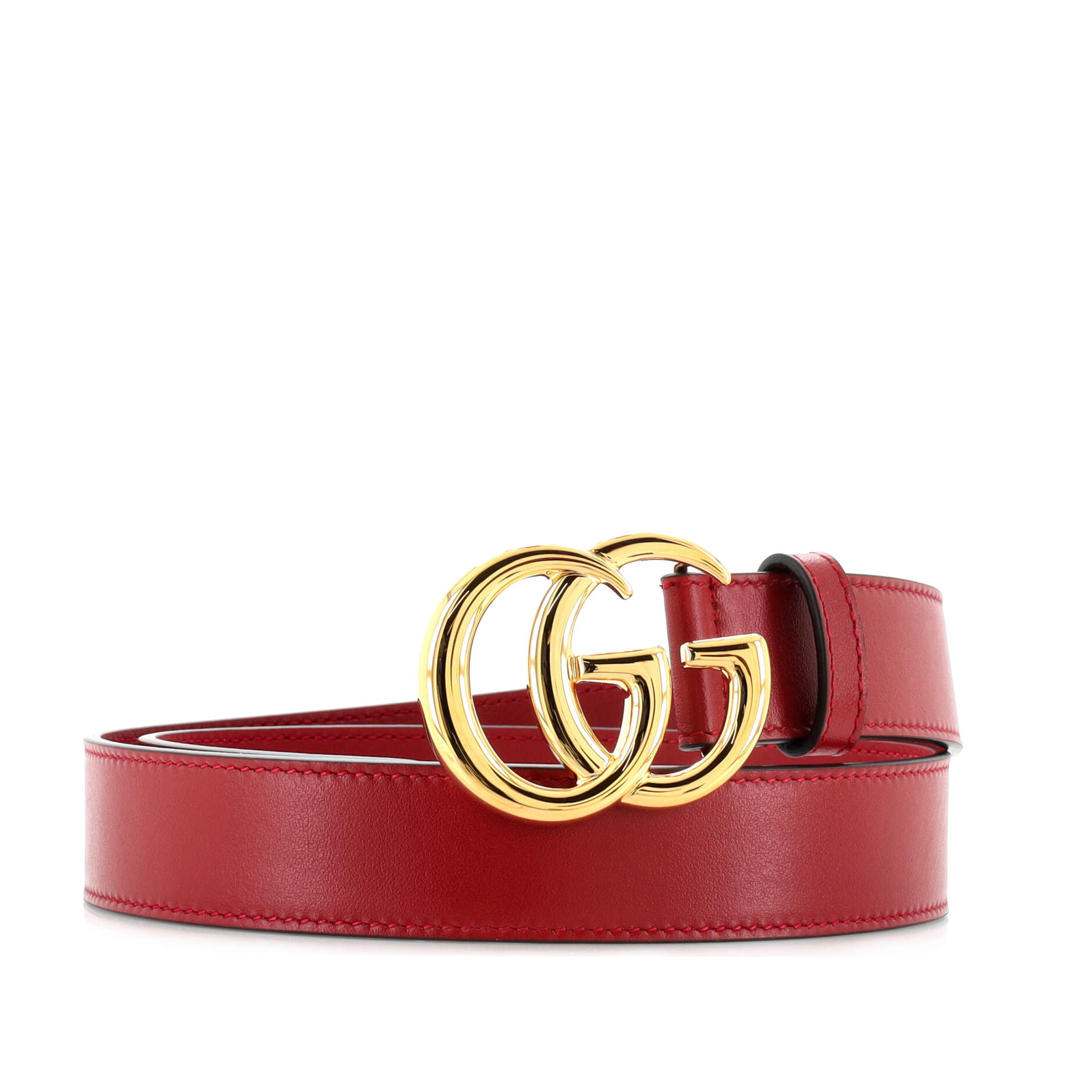 GG Marmont Belt Leather Medium 80