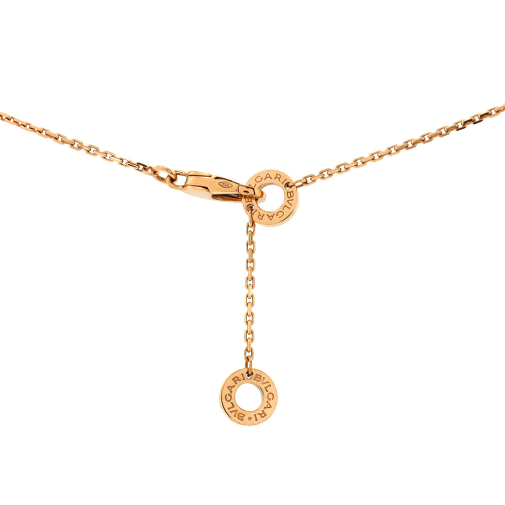 Divas' Dream Pendant Necklace 18K Rose Gold with Diamonds Large
