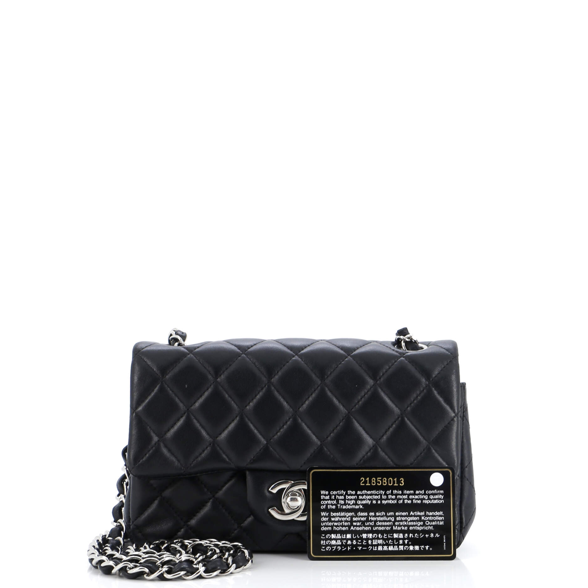 Classic Single Flap Bag Quilted Lambskin Mini
