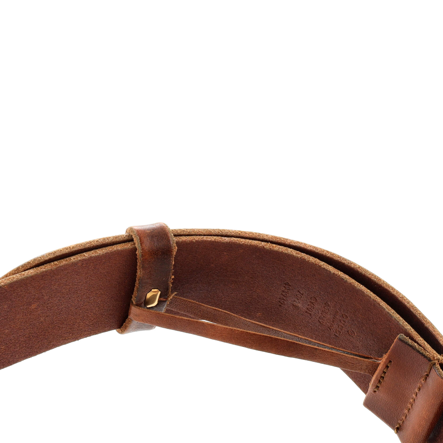 Snake Marmont Belt Leather Wide 70