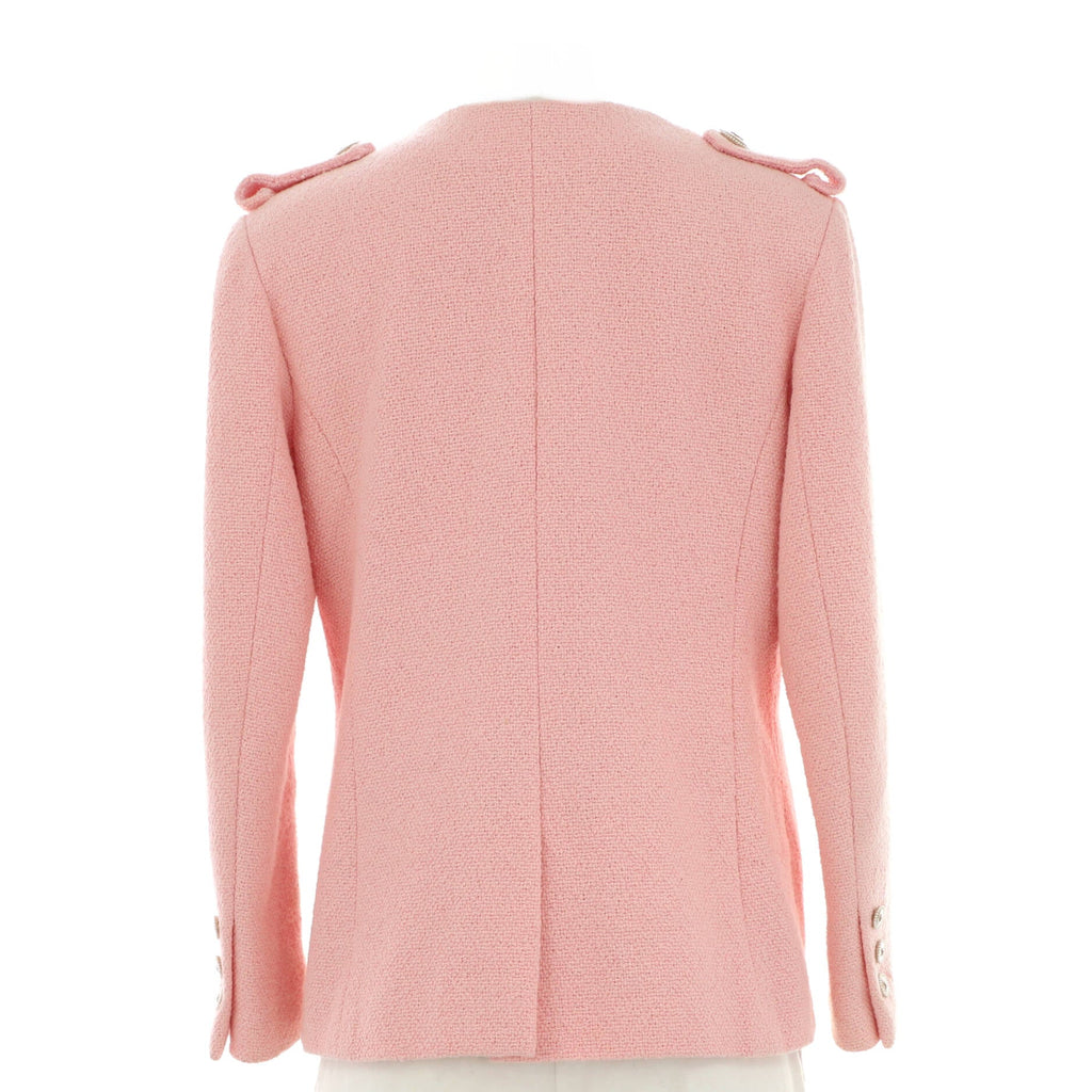Women's Single Button Blazer Tweed