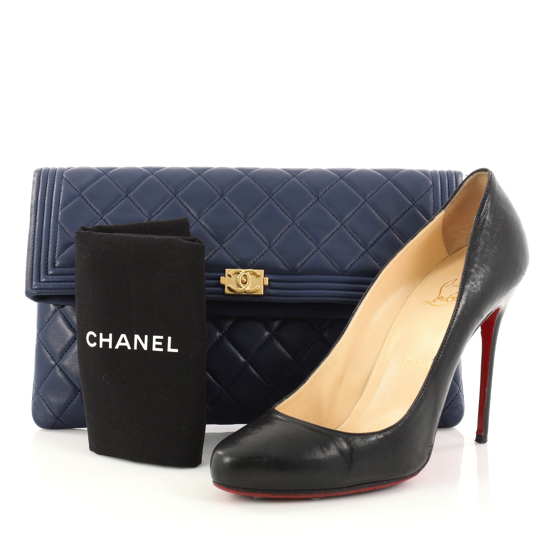 Boy Beauty CC Clutch Quilted Lambskin