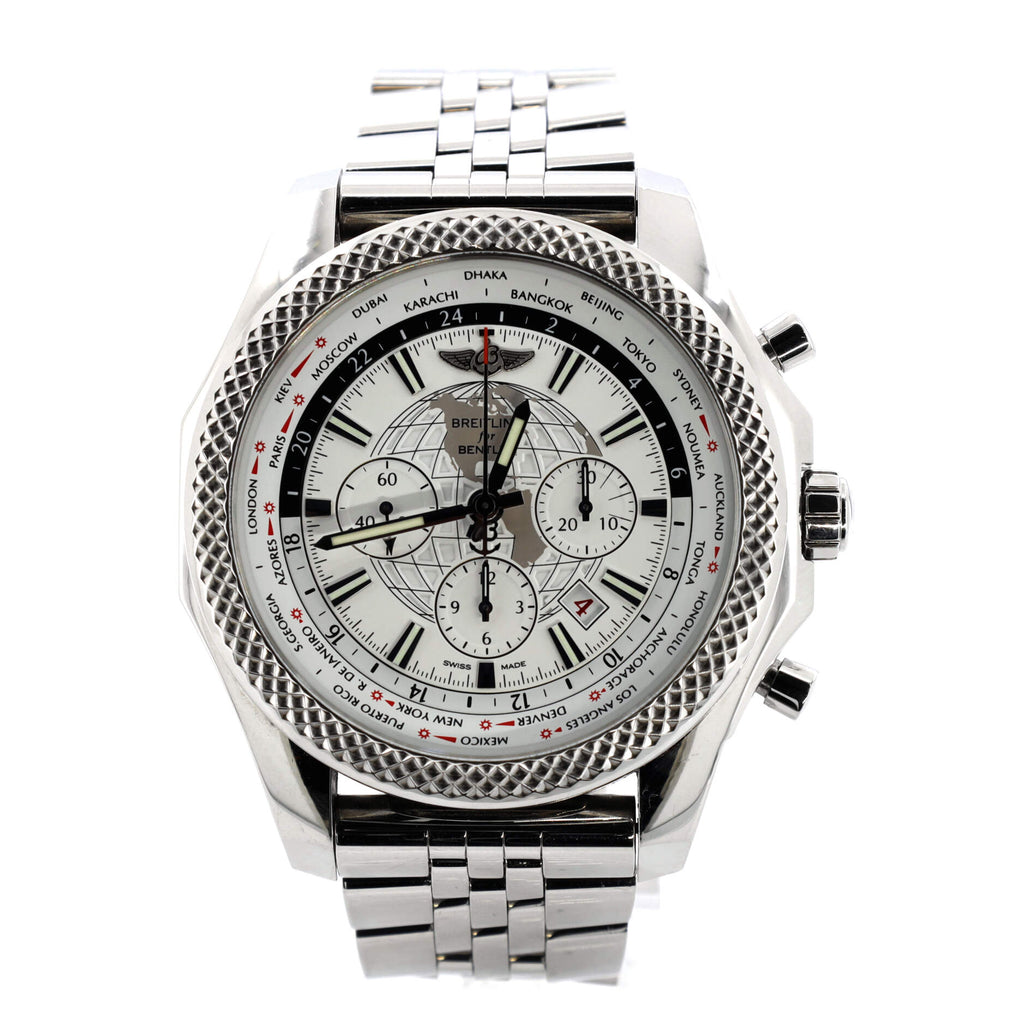 Bentley B05 Unitime Chronograph Automatic Watch Stainless Steel 49