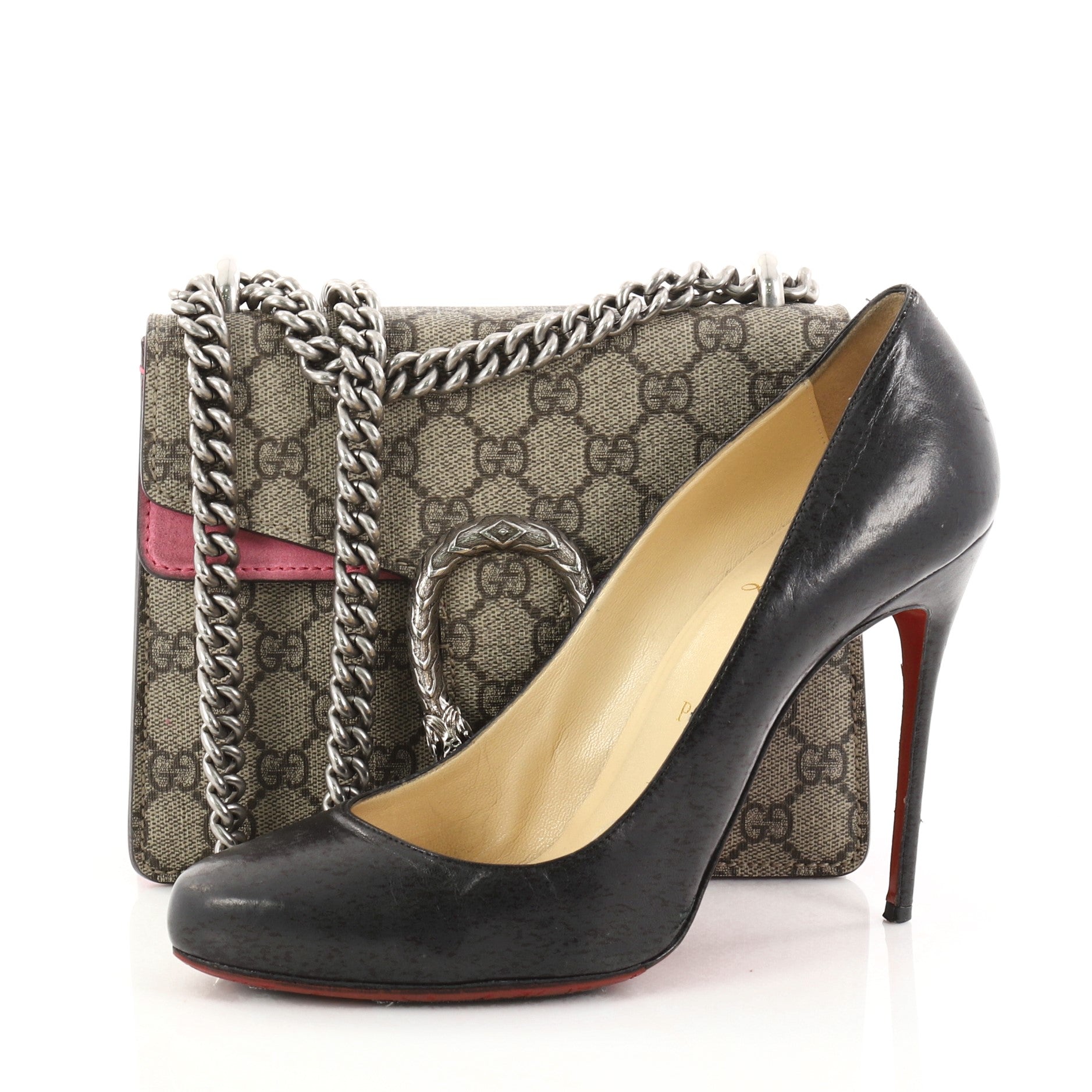 Dionysus Handbag GG Coated Canvas Mini