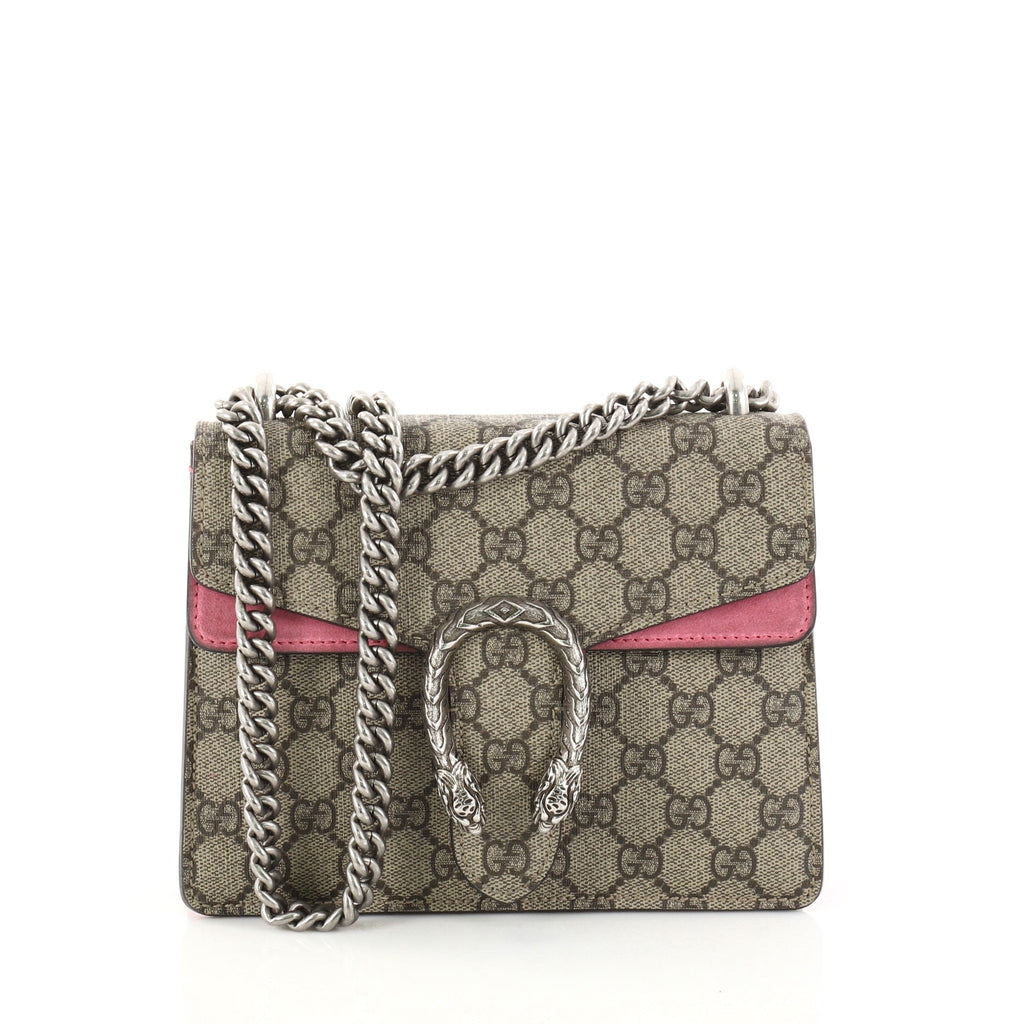 Dionysus Handbag GG Coated Canvas Mini