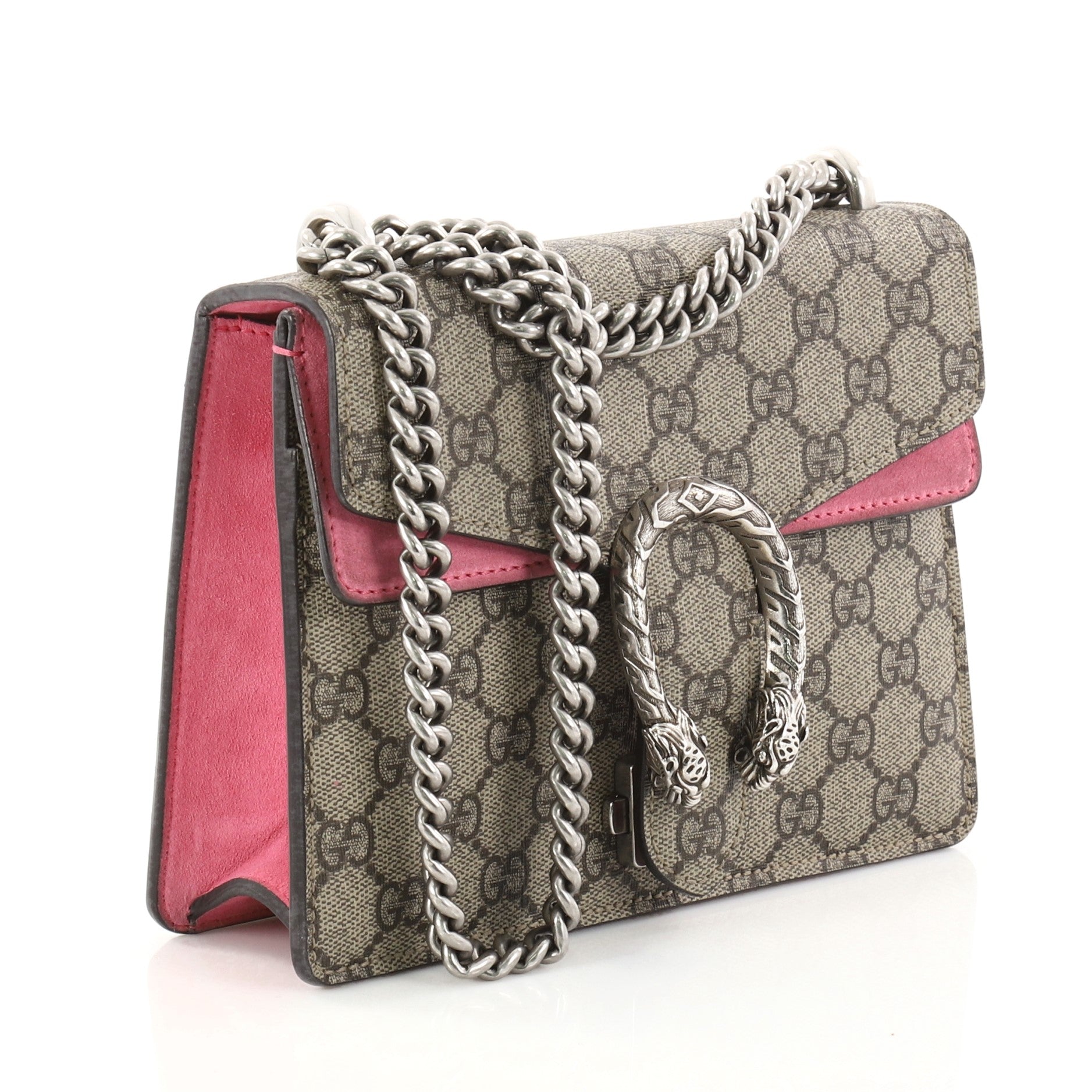 Dionysus Handbag GG Coated Canvas Mini