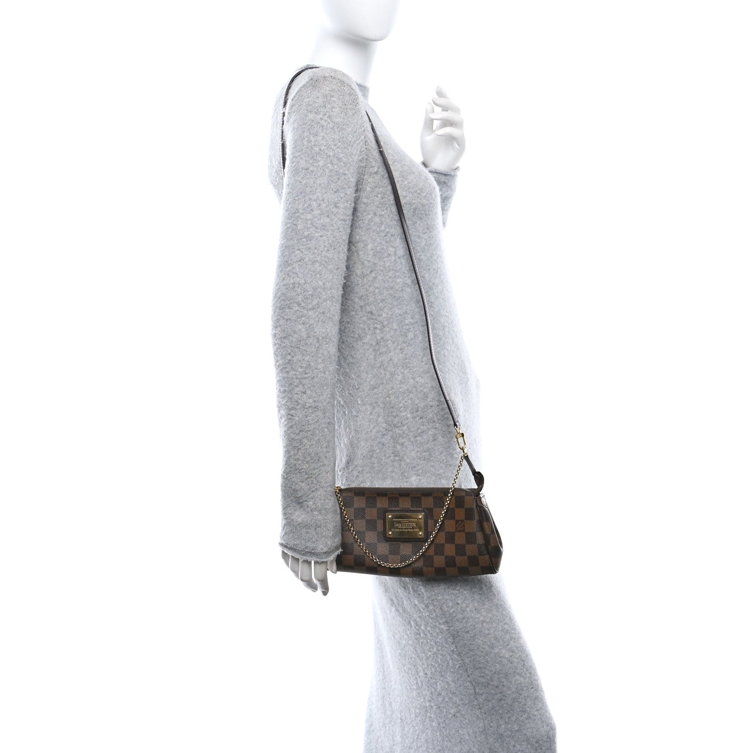 Damier Ebene Eva Clutch
