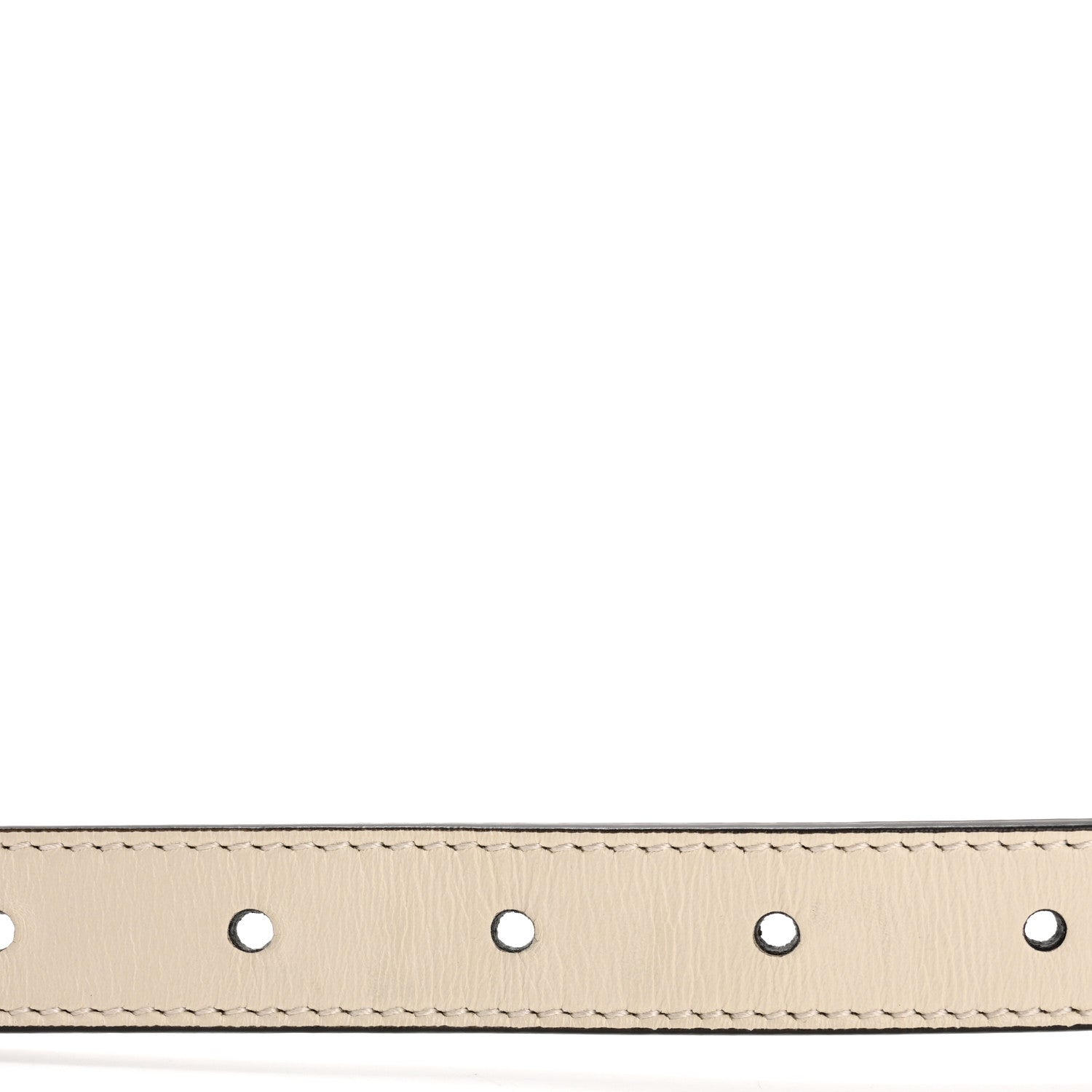 Calfskin Double G 20mm Belt 80 32 Mystic White