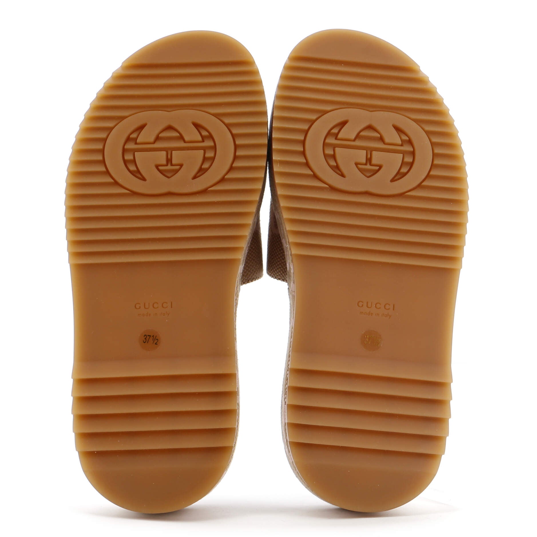 Women's Angelina Platform Slide Sandals GG Canvas