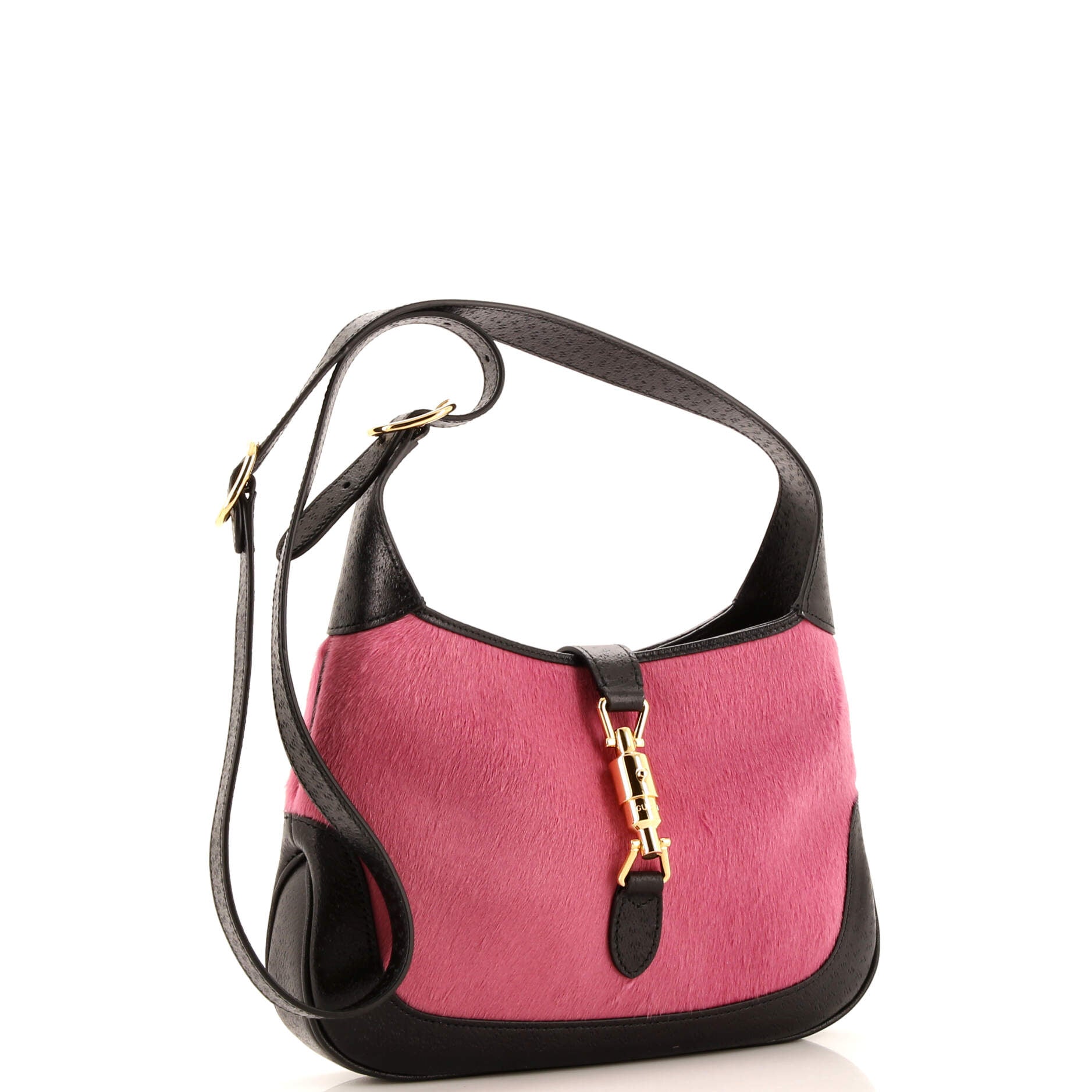Jackie 1961 Hobo Calf Hair with Leather Mini