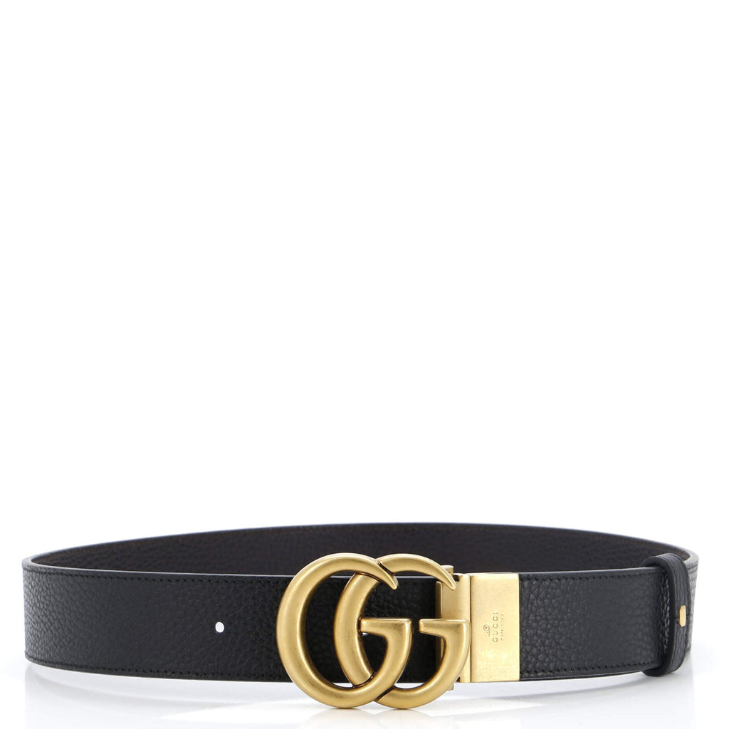 GG Marmont Reversible Belt Leather Wide 90