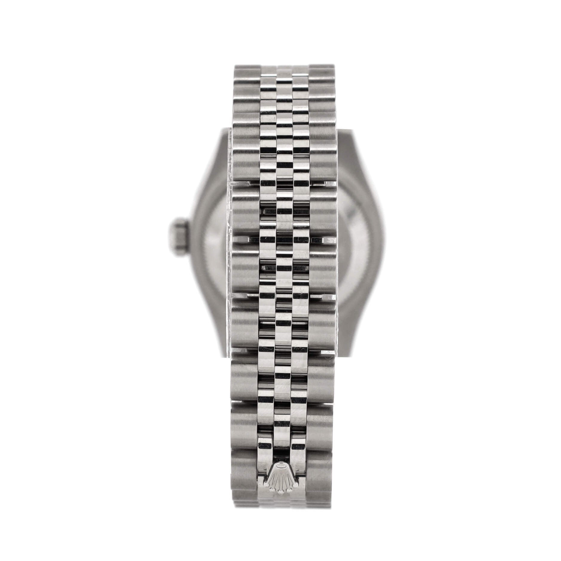 Oyster Perpetual Datejust Automatic Watch Stainless Steel and White Gold with Diamond Markers 26