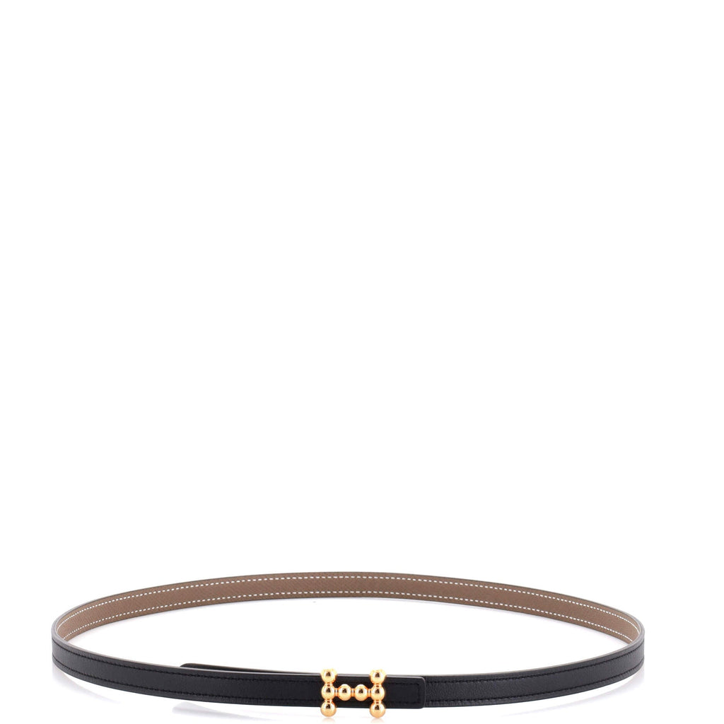 Bubble Reversible Belt Leather Thin 85