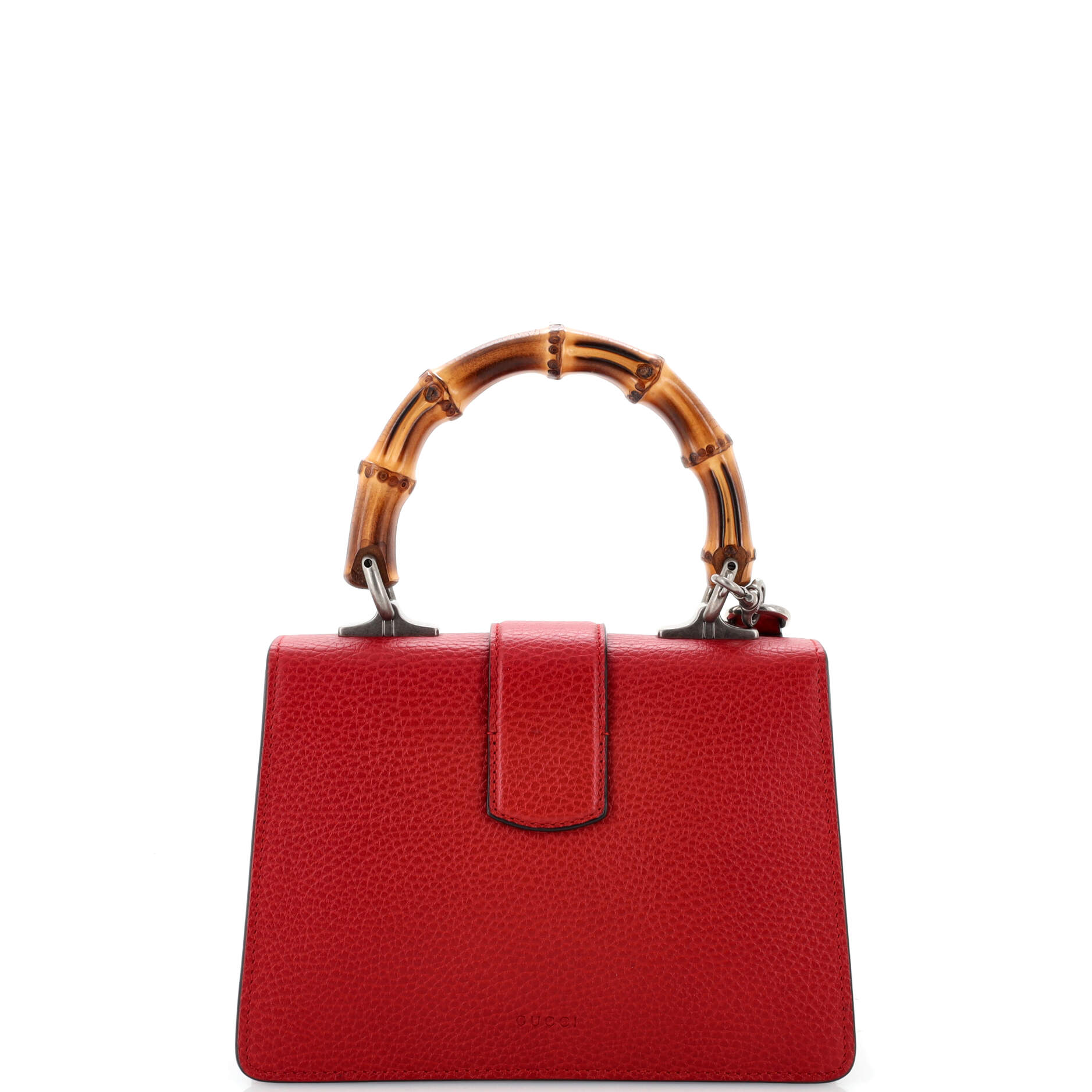 Dionysus Bamboo Top Handle Bag Leather Mini
