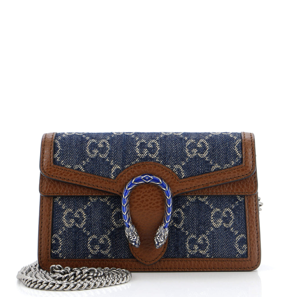 Dionysus Bag GG Denim Super Mini