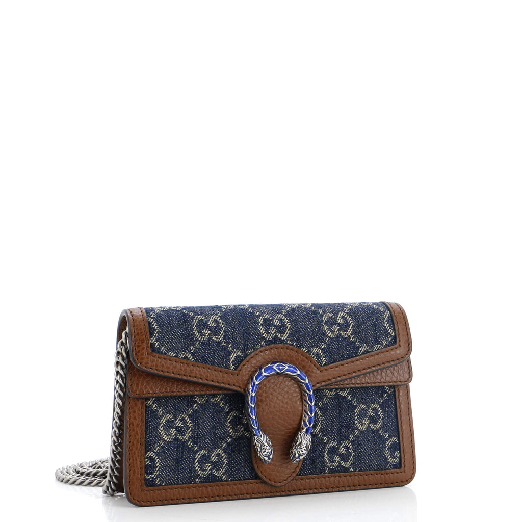 Dionysus Bag GG Denim Super Mini