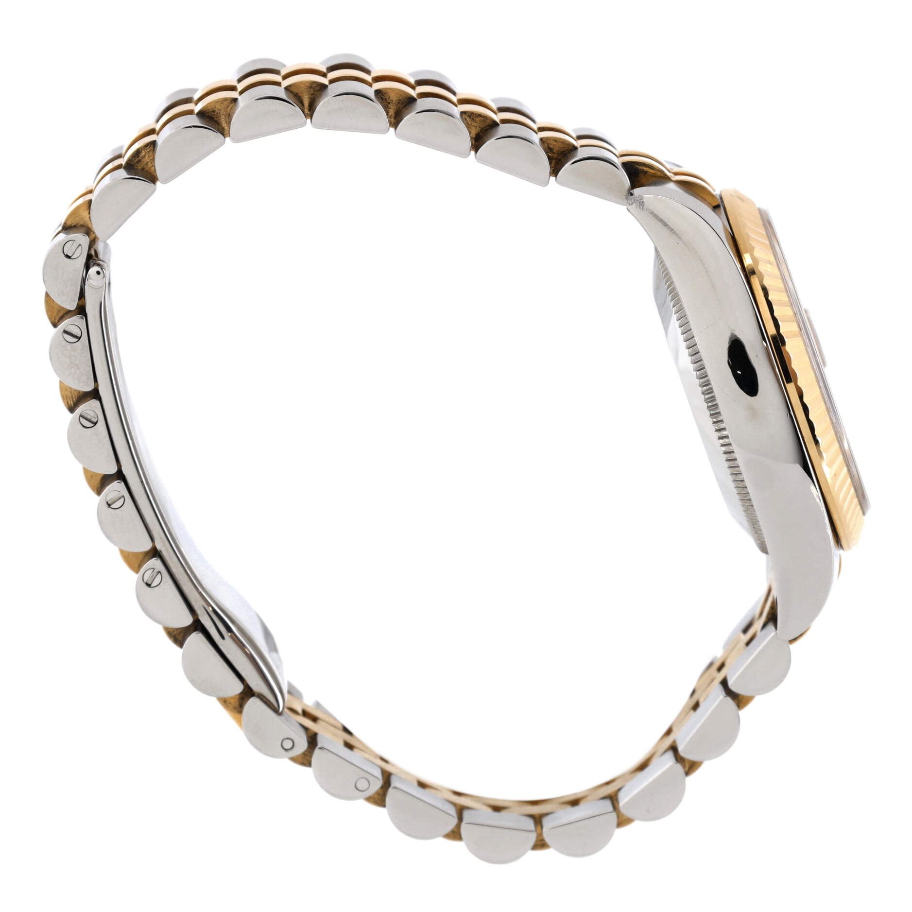 Oyster Perpetual Datejust Automatic Watch Stainless Steel and Yellow Gold 31
