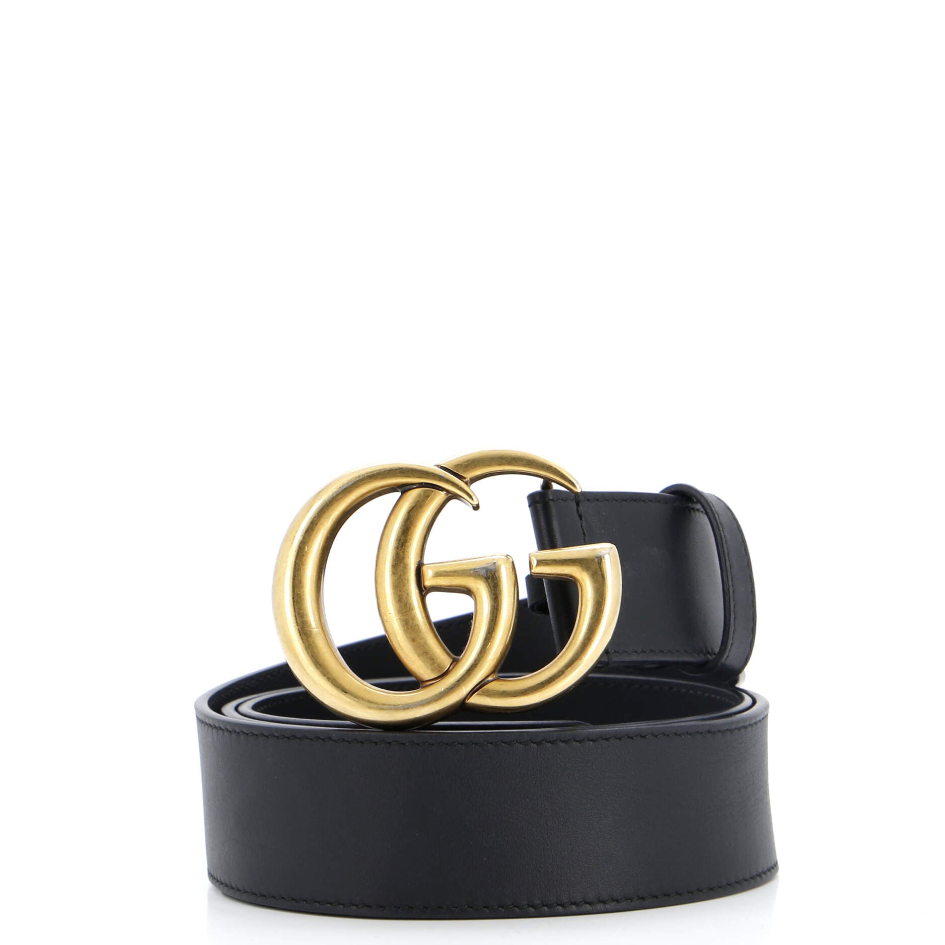 GG Marmont Belt Leather Wide 110