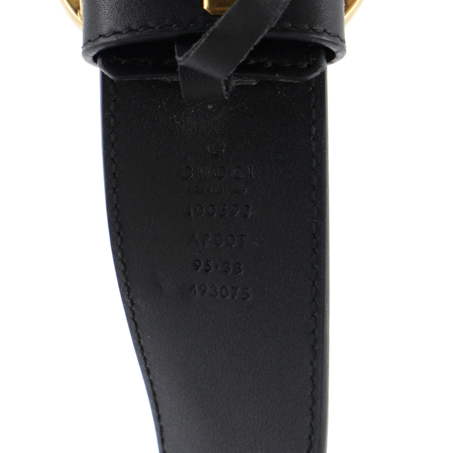 GG Marmont Belt Leather Wide 110