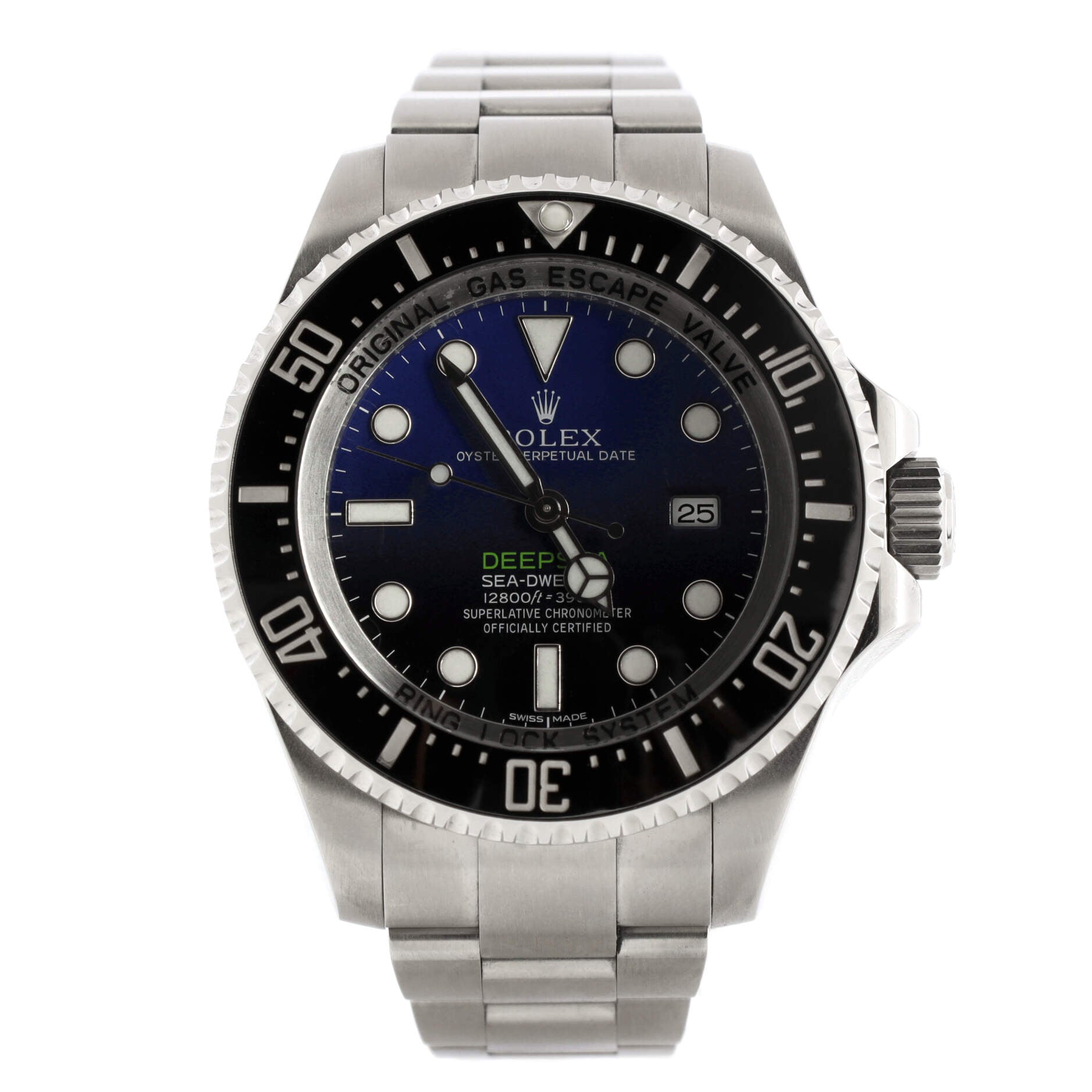 Oyster Perpetual Deepsea Sea-Dweller James Cameron Automatic Watch Stainless Steel and Cerachrom 44