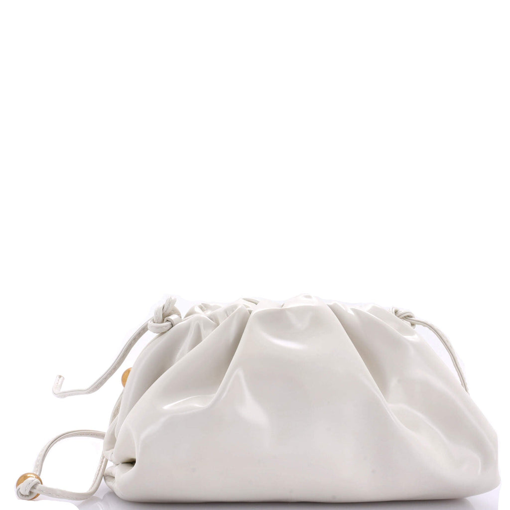 The Pouch Leather with Beaded Details Mini