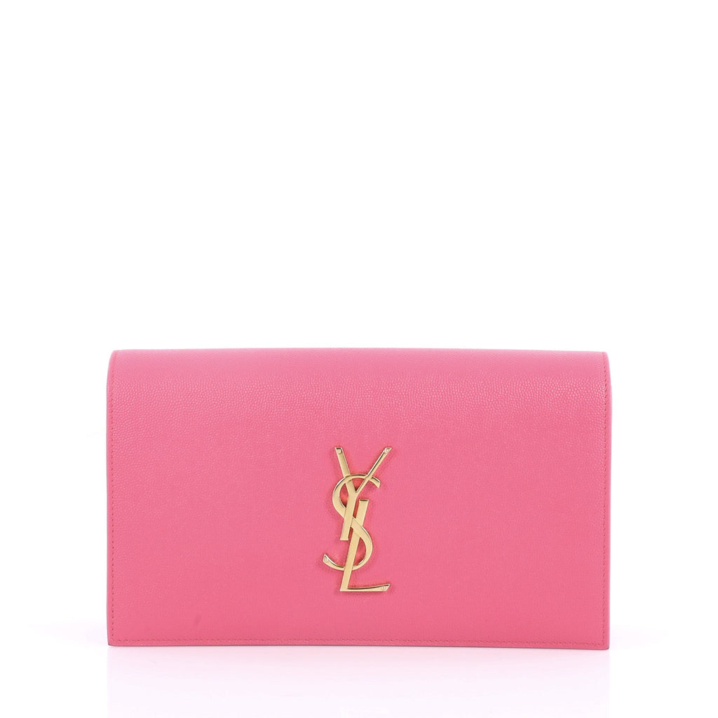 Classic Monogram Clutch Leather Large