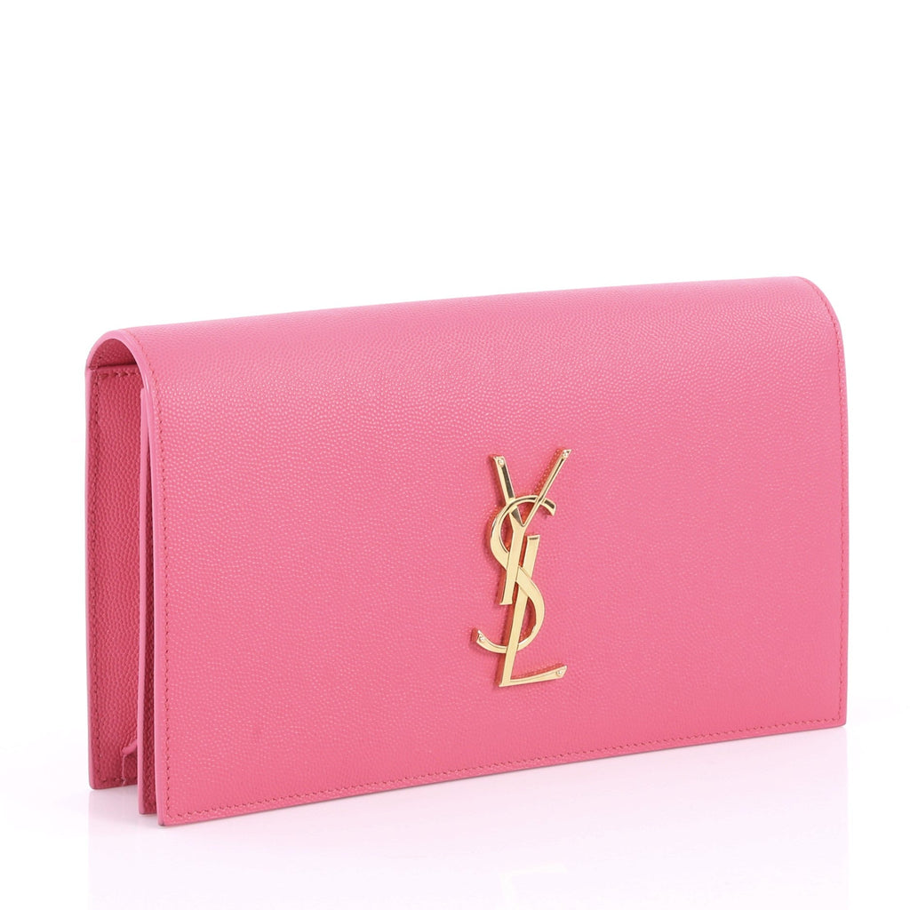 Classic Monogram Clutch Leather Large