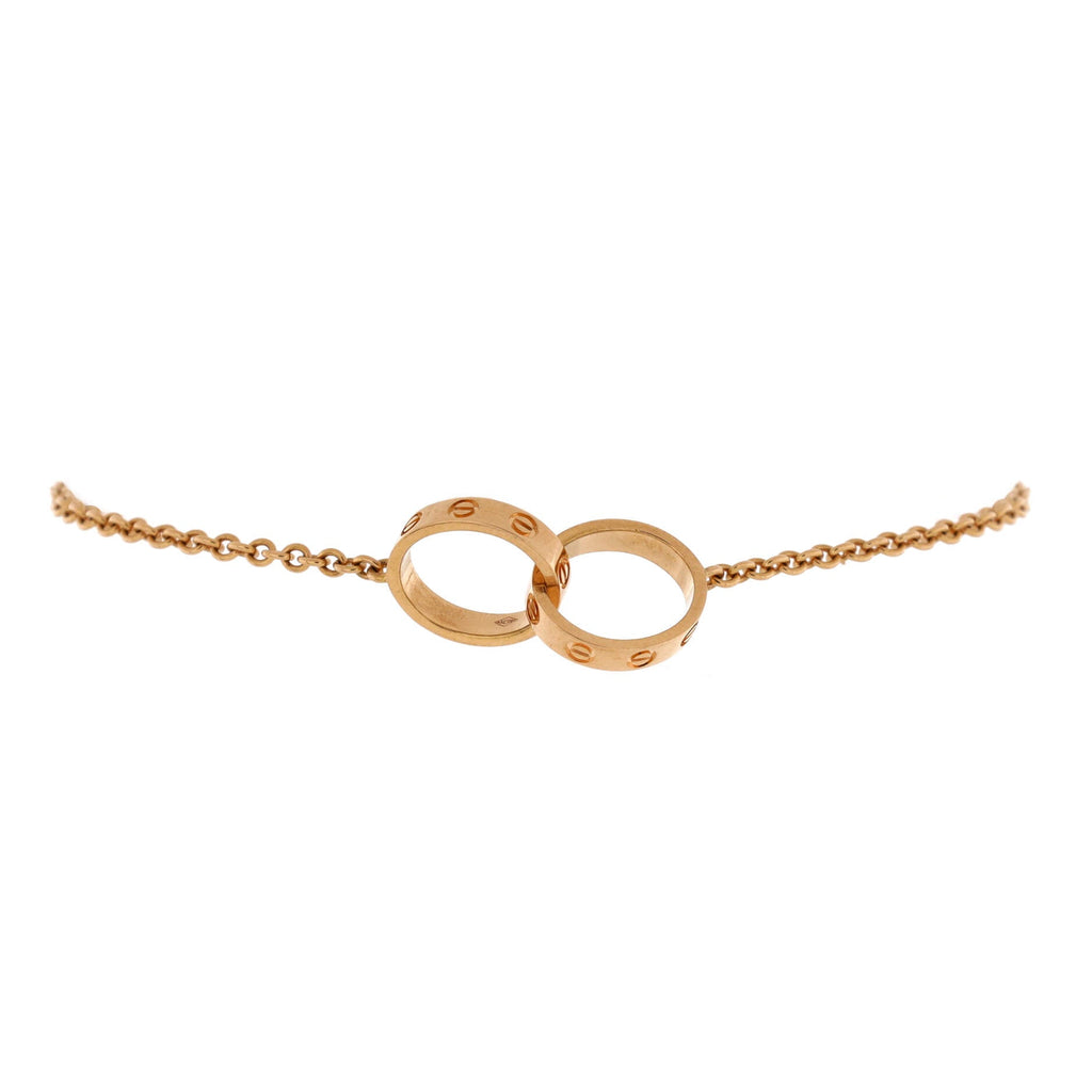 Love Interlocking Bracelet 18K Rose Gold