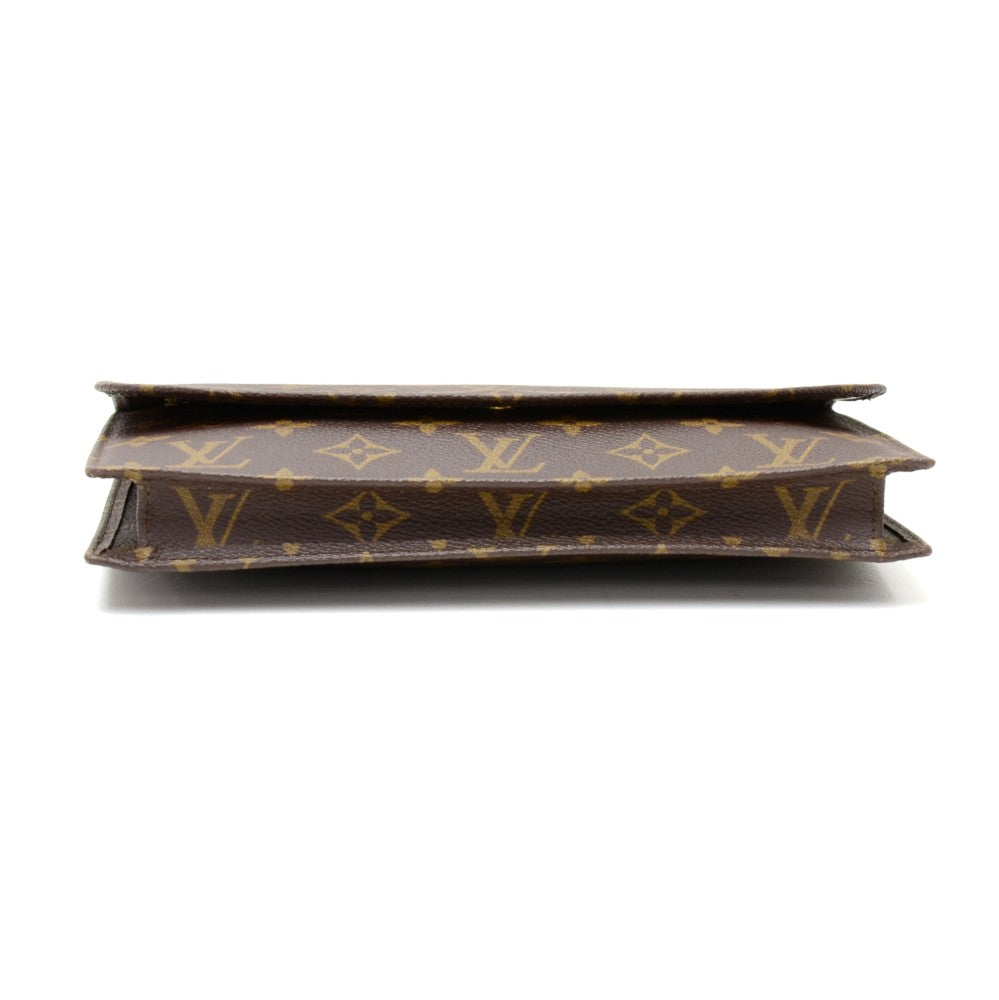 Louis Vuitto Pochette Rabat Monogram Canvas Clutch Bag