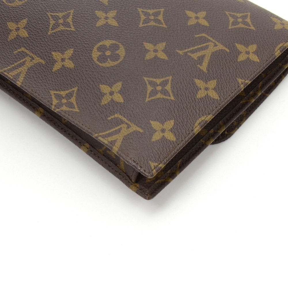 Louis Vuitto Pochette Rabat Monogram Canvas Clutch Bag