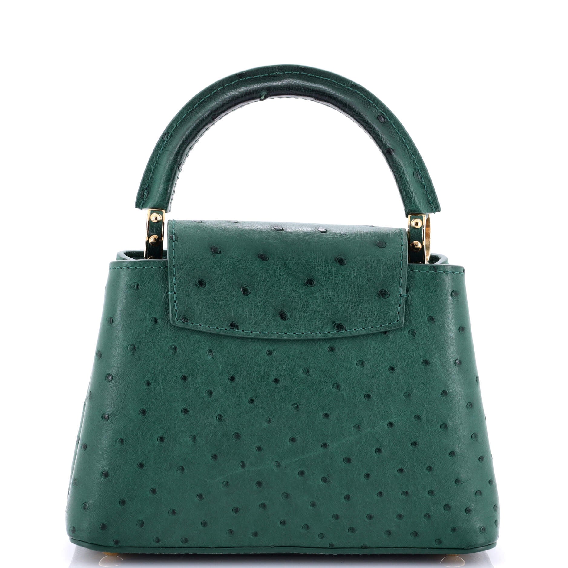Capucines Bag Ostrich Mini