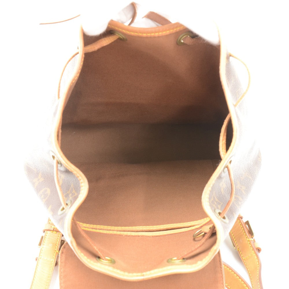 Louis Vuitto Montsouris MM Monogram Canvas Backpack