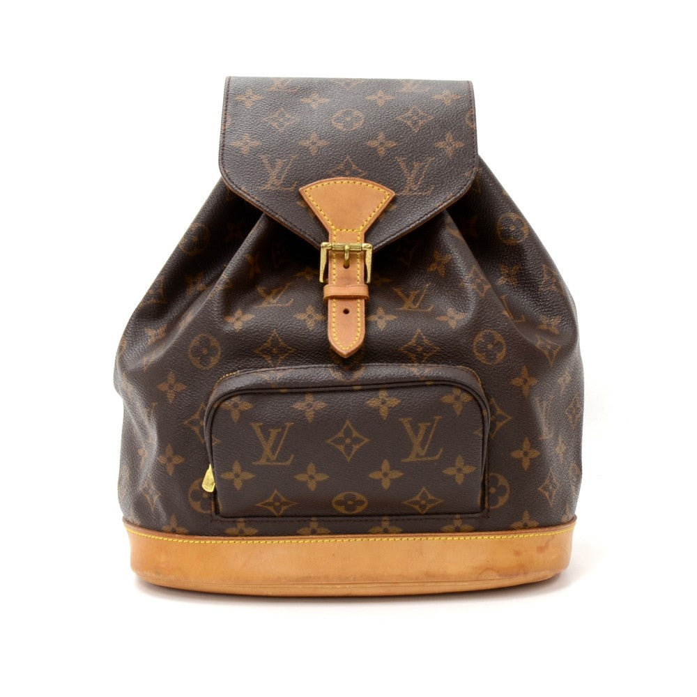 Louis Vuitto Montsouris MM Monogram Canvas Backpack